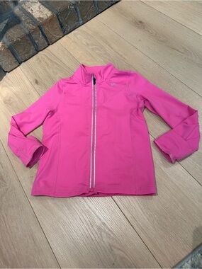 GapFit Girls' Pink Zip-Up Active Jacket